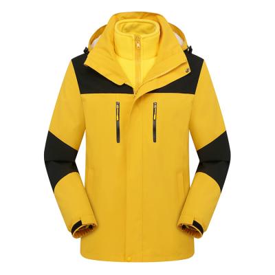 China Hot Selling Casual Lamb Fleece Detachable Breathable Striped Jackets Men Shell Winter Outdoor Jacket Soft Windproof Quick Dry With Hood for sale