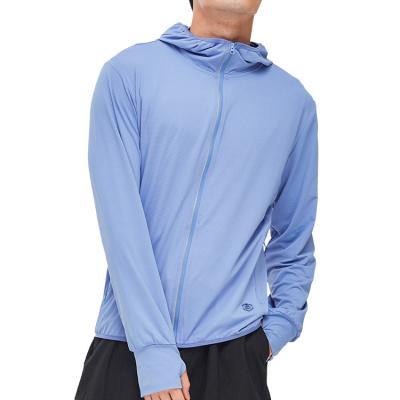 China Manufacturer Provides Men's Summer Long Sleeve Breathable Anti-UV Jacket Sun Protection Outdoor Hiking Fishing Clothes for sale