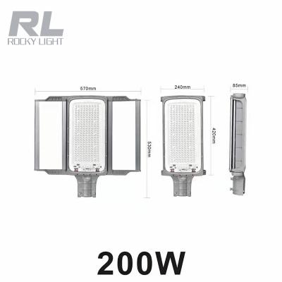 China ROAD Rocky Light energy saving environmental protection and 200W 400W 600W RGB led solar street light light for sale