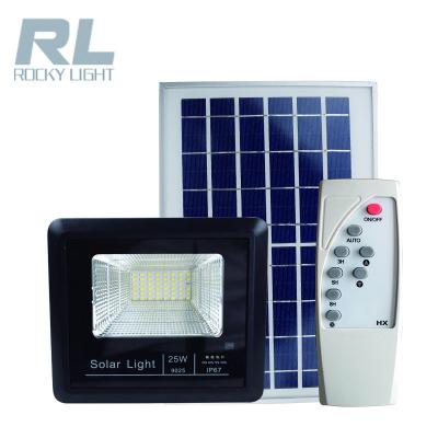 China Residential 25w Floodlight Led Solar Flood Light For Outdoor for sale