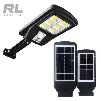 China New Garden ABS Outdoor Waterproof Solar Yard Security Lighting IP65 Solar Street Light for sale