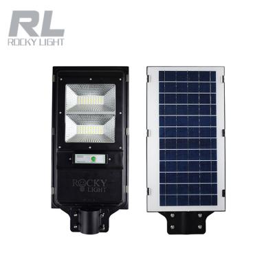 China Sports stadiums 2019 year hot sales wholesale outdoor light waterproof integrated solar led street light ip65 60w for sale