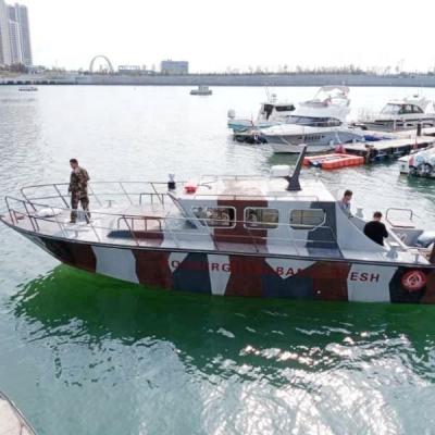 China Patrol 12m Aluminum Pilot Boat 40ft With Wide Canopy for sale