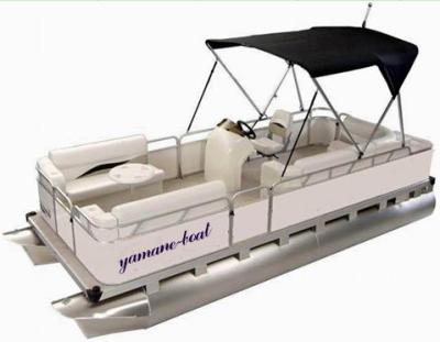 China Aluminum Boat Leisure YACHT 19ft/5.9m YACHT 19ft/5.9m pontoon fishing boat for sale for sale