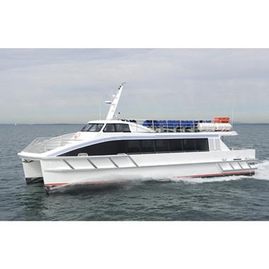 China 60FT Passenger Transport Catamaran 120pax Aluminum Passenger Tourist Ferry Boat For Transportation for sale