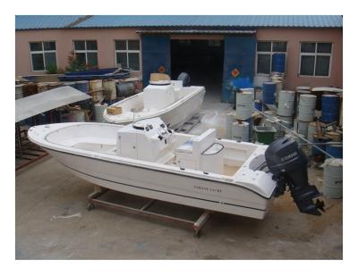 China Fishing 23 feet forward boat for sale for sale