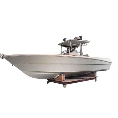 China High Quality Hot Sale Fiberglass Center Console Pleasure Yacht 28ft Lake-River-Sea-Ocean YAMANE Fishing Boat With Above Deck for sale