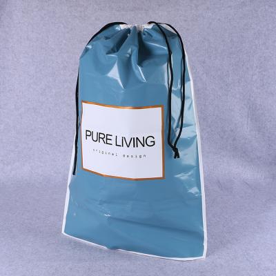 China Recyclable Luxury Small Packaging Bags Custom Logo Design Drawstring Bags Gift Pouch Bags for sale