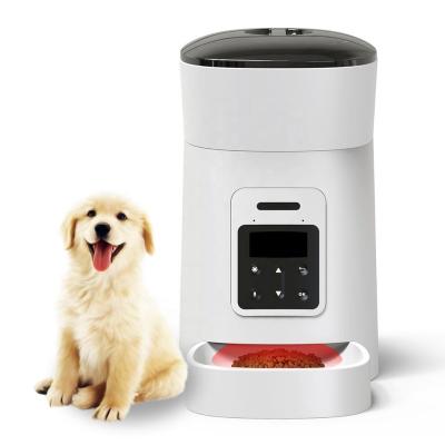 China Newest Automatic Non-Toxic Plastic Automatic Dog Cat Food Feeder for sale