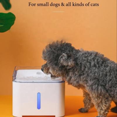 China Wholesale Automatic Automatic Cat Water Fountain 2L Bowl For Cat And Dog Water With Triple-action Filter for sale