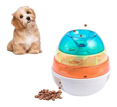 China Sustainable Dispensing Toy Dog Treat IQ Treat Ball Food Dispenser for sale