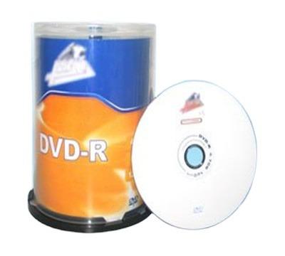 China Blanco 16X 4.7GB DVD-R Disc Single Layer Silver Coating for sale