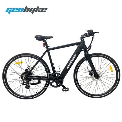 China 700c Aluminum Alloy City Bicycle Frame Electric Road Bike Lithium Battery Electric Bike E Bike Conversion Kit for sale