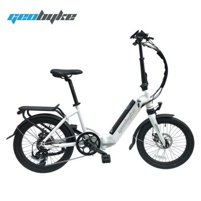 China Popular 36v 250w 20 inch Electric Bicycle Front Suspension Foldable Ebike 7 Speed ​​Lithium Battery Folding Electric Bike for sale