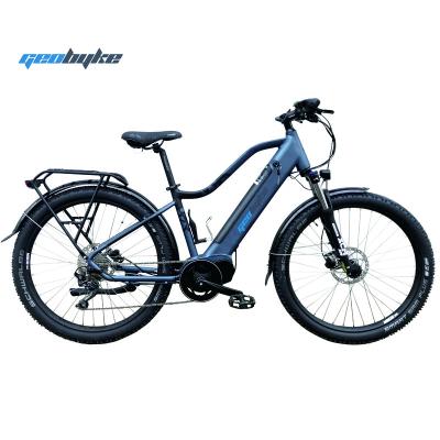 China Aluminum Alloy Electric Mountain Bike Dapu Mid Drive 48V350W Powerful Electric Bicycle for sale