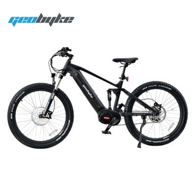 China Full Electric Bike 9 Speed ​​Aluminum Alloy Suspension E-Bike 48V 1000W Electric Bicycle Hidden Battery Motor for sale