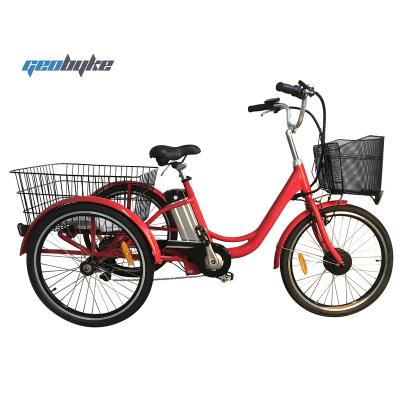 China Lightweight Aluminum Alloy Electric Tricycle With Hidden Battery for sale