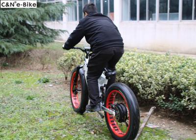 Chine Vélo de montagne électrique de pneu de suspension avant d'air gros, vélo électrique de grande roue d'Enduro à vendre