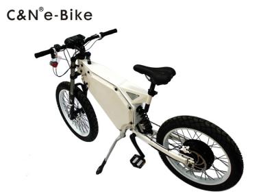 China Van de de Heimelijkheidsbommenwerper van Ebike 5000W van de Rockshox Voorvork Elektrisch de Fiets 2017 Nieuw Ontwerp Te koop