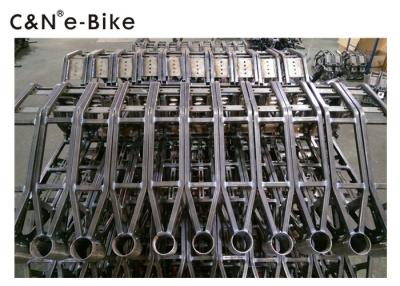 중국 탄소 강철/6061 알루미늄 전기 내구 경주 자전거 구조, Chromoly 산악 자전거 구조 판매용