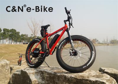 China bici gorda eléctrica de la arena del neumático del poder 1000W con el motor eléctrico favorable al medio ambiente en venta