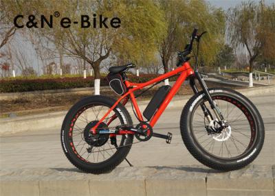 China 26 Inch Eelectric Pedal Assist Mountain Bike With Big Fat Wide Thick Tires for sale