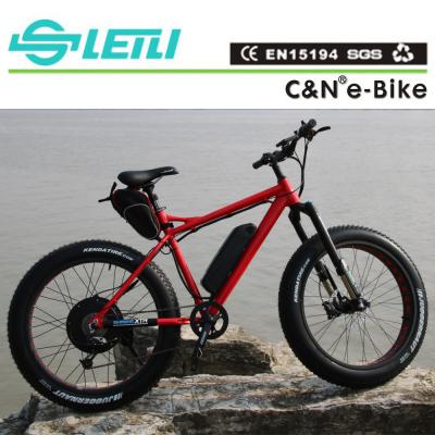 China Bici gorda eléctrica eléctrica del neumático de la bici 48V 1000W del neumático gordo de la buena calidad en venta