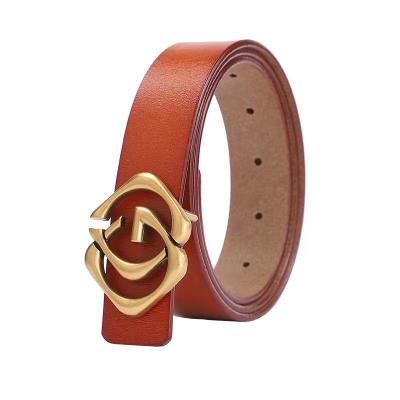 China New personality fashion belt fashionable decorative dress jeans multifunctional gold metal women belt high quality belt B006 for sale