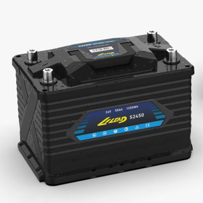 China Lithium-Ion Batterys 1280Wh IEC62133 der LKW-Klimaanlagen-24V Standards zu verkaufen