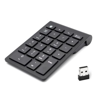 China Sensation wireless light and comfortable portable 2.4g wireless numeric keypad for sale