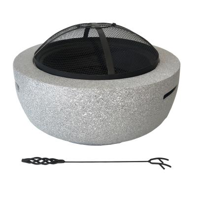 China Stocked Tian Ying New Arrival Outdoor Modern Large Fire Pit,Real Fire Pit,Wholesale Fire Pit With Grill for sale