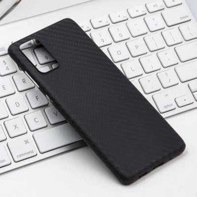 China 2020 Black Ultra Thin Top Selling Lightweight PP Carbon Fiber Phone Case For Samsung S20 S20 Plus for sale