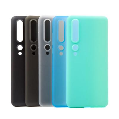 China PP (Food Grade) 2020 Eco-friendly Phone Covers For MI 10 Anti-scratch For MI 10 Pro Slim Case for sale