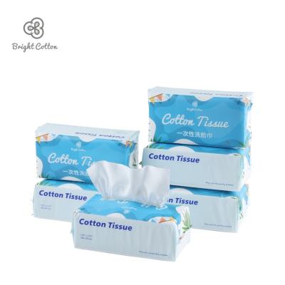 China Disposable But Eco-Friendly High Quality Universal Travel Cleansing Beauty Products Disposable Cosmetic Towel Cotton Cloth for sale