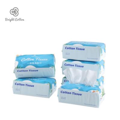 China 2021 Disposable But Eco-Friendly Disposable Household Towel Cotton Cloth Multifunctional Disposable Facial Cleansing Towel Three-Layer for sale