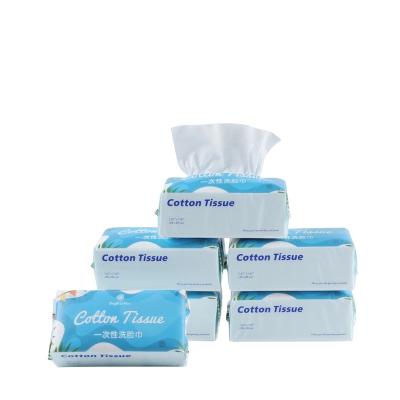 China Disposable But Eco-friendly Soft Towels, Portable Cotton Paper Towels, Wet And Dry, Disposable Facial Cleansing Towels for sale