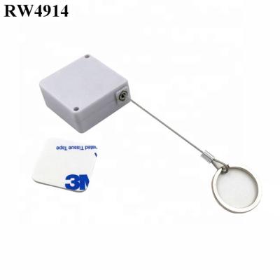 China Ratchet stop function RUIWOR RW4914 square cable retraction mechanism plus ratchet function and removable key ring for sale