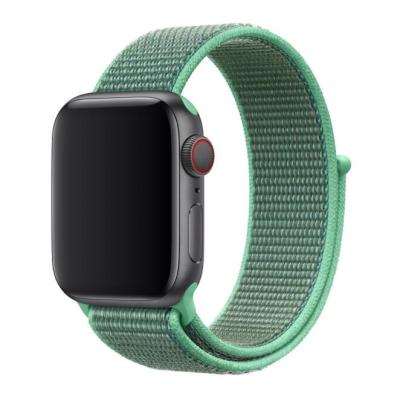 China Fashion/Sports HUAMJ High Quality Breathable Sport Loop Replacement Watch Band Nato Nylon Watch Strap for iWatch Apple for sale