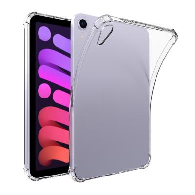 China Shockproof HuaMJ Wholesale Amazon Popular Four-corner Airbags Arop-resistant Transparent TPU Cover For Air 5 4 Mini 6 and 10.2 Ipad Case for sale