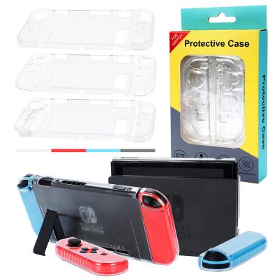 China Shockproof Wholesale amazon hot selling PC split protective hard case for game protector cover ninetendo switch case for sale