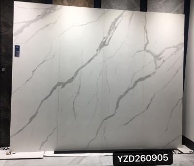 China Durable Artificial Engineered White Marble Agglomerated Stone With Competitive Price for sale