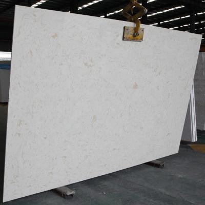 China Modern Artificial Romantic Cappuccino Stone Color Engineer Beige Marble Slab (EST-B037) for sale