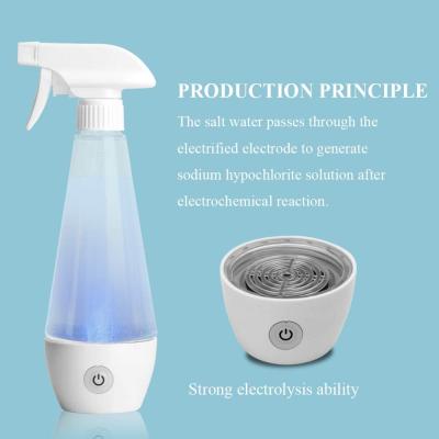 China HRW-1011 Portable Hotel Sodium Hypochlorite Generator Liquid Disinfection Water Sprayer For Hands Tablet And Clean Room for sale