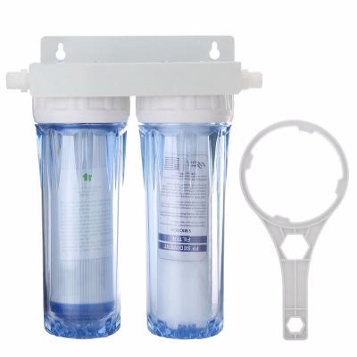 China Hotels external high pressure 3 stages water pre filter for kangen machine or other brand ionizer system for sale