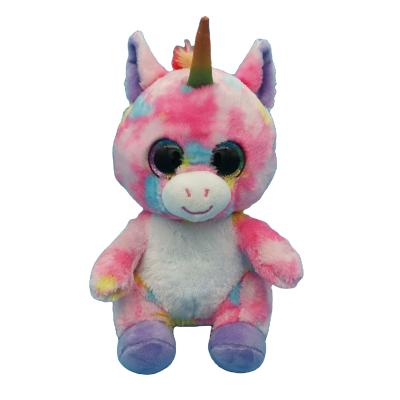 China Cute Colorful Plush Stuffed Toy Unicorn For Baby Stuffed Toy Multicolor Soft Unicorn For Kids for sale