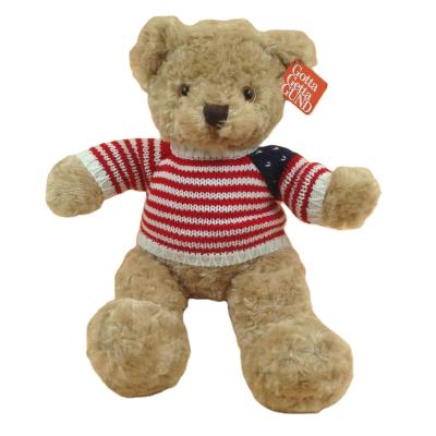 China High Quality Plush Stuffed Soft Plush Toy Teddy Bear With American Flag Shirt For Sale for sale