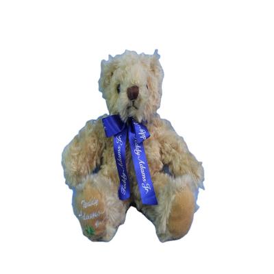 China As a gift children play lovely teddy bear with bow knot birthday gift plush stuffed toy bear for sale