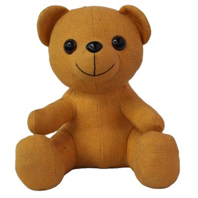 China As a gift children play cheap price teddy bear classic canvas material stuffing toy teddy bear for sale