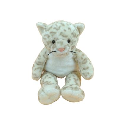 China As a Gift Children Play Cute Plush Toy Simulation Leopard Fluffy Soft Toys Plush Cheetah Stuffed Wild Animals Play for sale