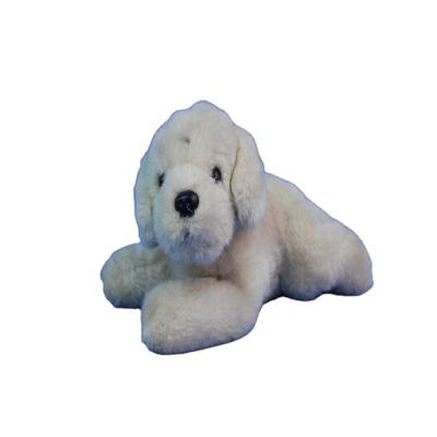 China As a Gift Kids Toys Good Quality Super Soft Plush Toys Dog Baby Toys Lifelike Animal Stuffed Lying Dog for sale